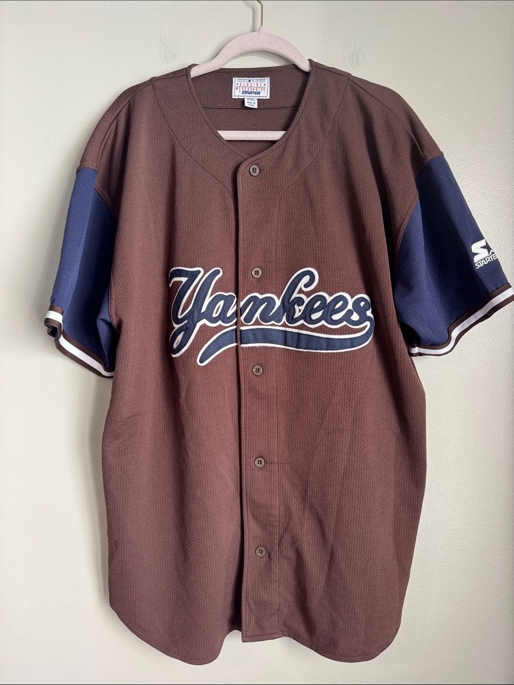 VTG Starter NY Yankees Jersey Stitched, 2XL